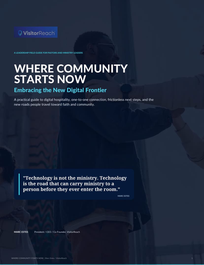 Where Community Starts Now eBook
